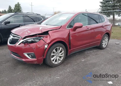 2020 Buick Envision Fwd Preferred from USA, damaged, VIN LRBFXBSAXLD015964